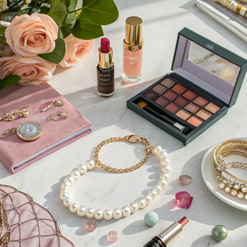 Geschenkartikel Frau freut sich über ein liebevoll verpacktes Geschenk, ideal als Inspiration für besondere Geschenke für Frauen.